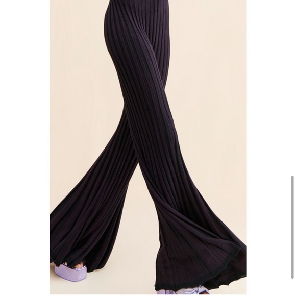 NWOT Free People Lady Luck Purple Jumpsuit - Picture 7 of 8